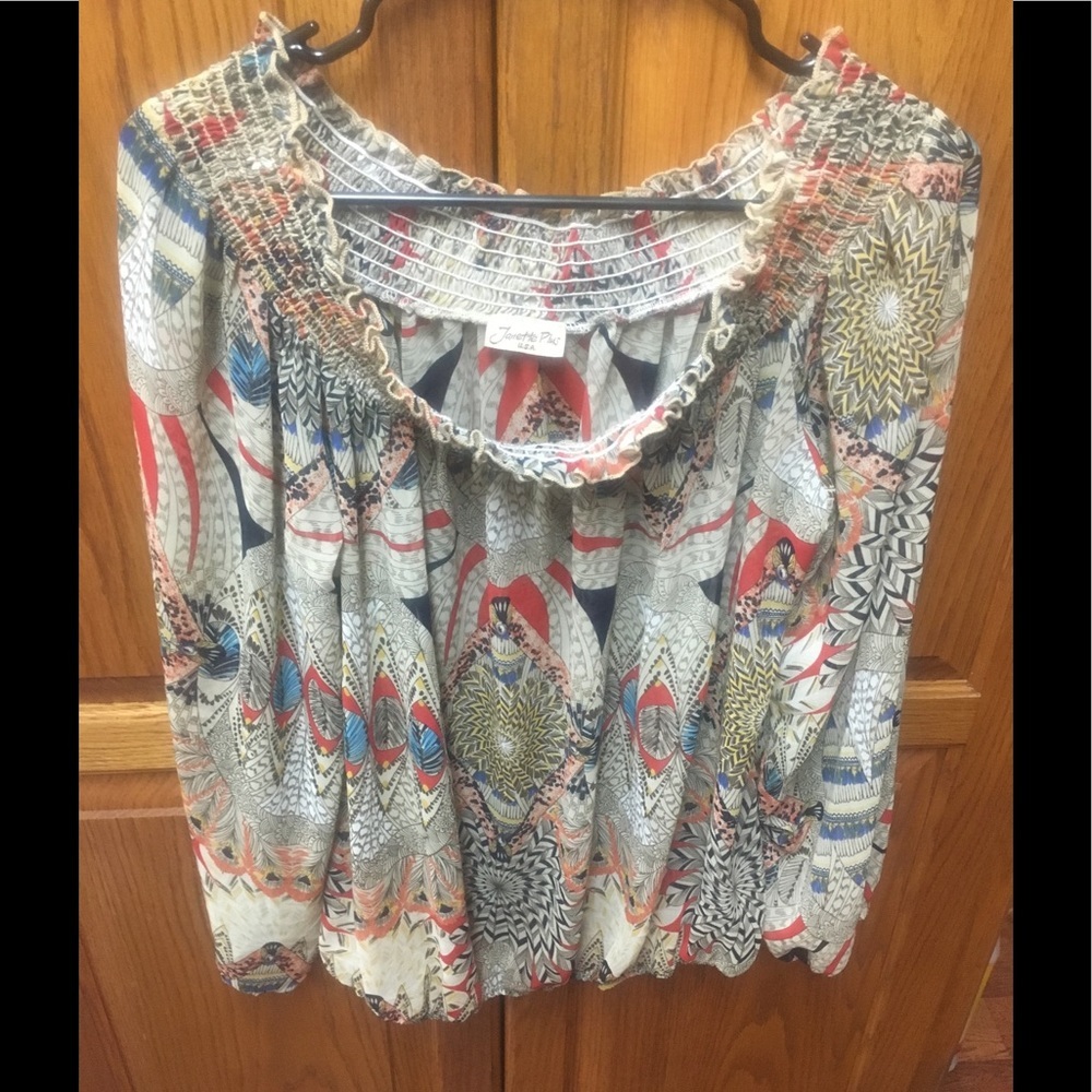 Brown blend shirt